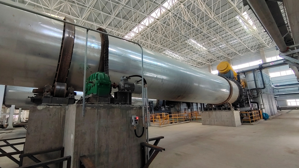 External heating carbonization furnace